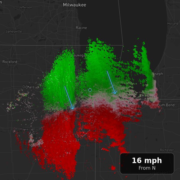 Wind Velocity Map Example